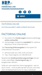 Mobile Screenshot of factoring-online.de